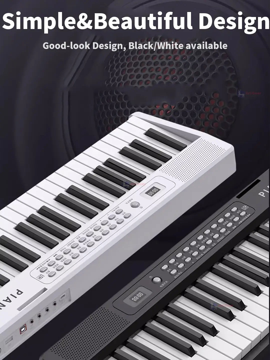 New Folding Piano 88 Keys Midi Musical Keyboard Professional Children’s Music Instruments Adult Electronic Portable Synthesizer