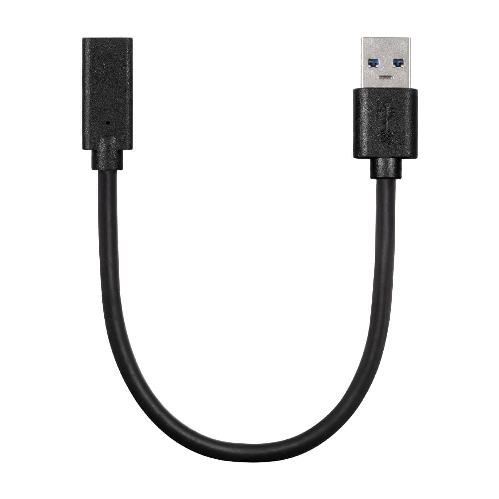 USB 3.0 Male to Type-C Female Extension Cable Compatible with USB C Interface Data Cables Hubs Card Readers and OTG