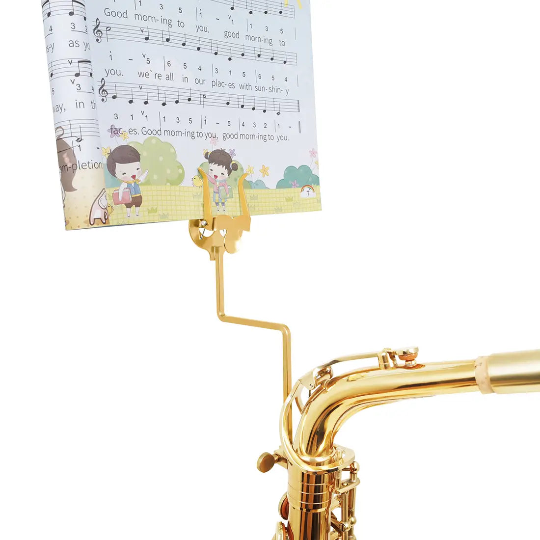 Music Stand Clarinet /Trumpet /Flute /Alto Saxophone Portable Marching Sheet Music Stands Musical Instruments Accessories