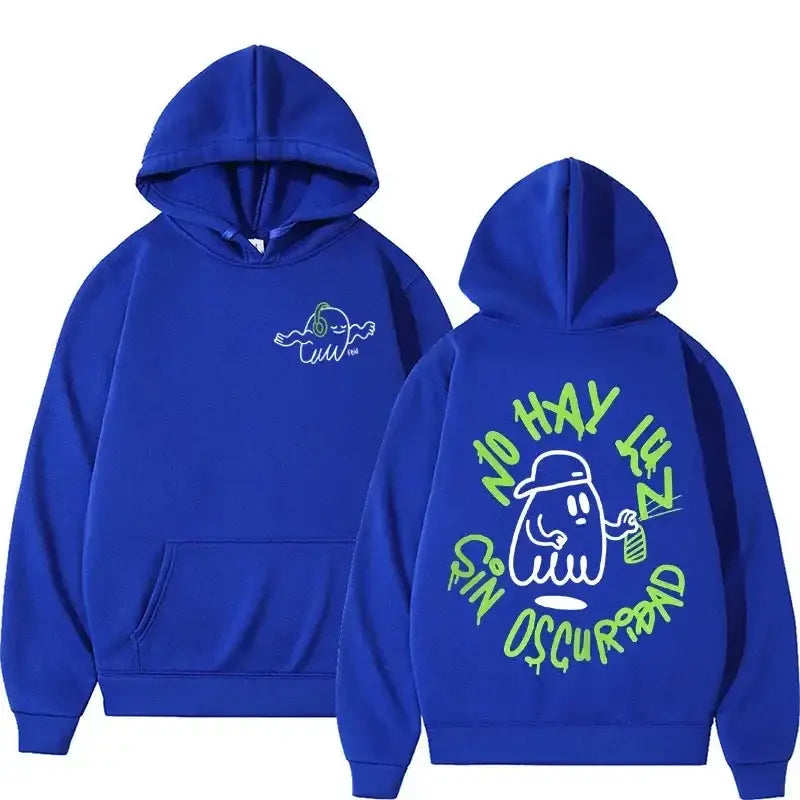 Rapper Feid Ferxxo Mor No Le TemasLa Trendy Graphic Hoodie Hip Hop Pullover Tops Man Sweatshirt Loose Classic Simple Long Sleeve
