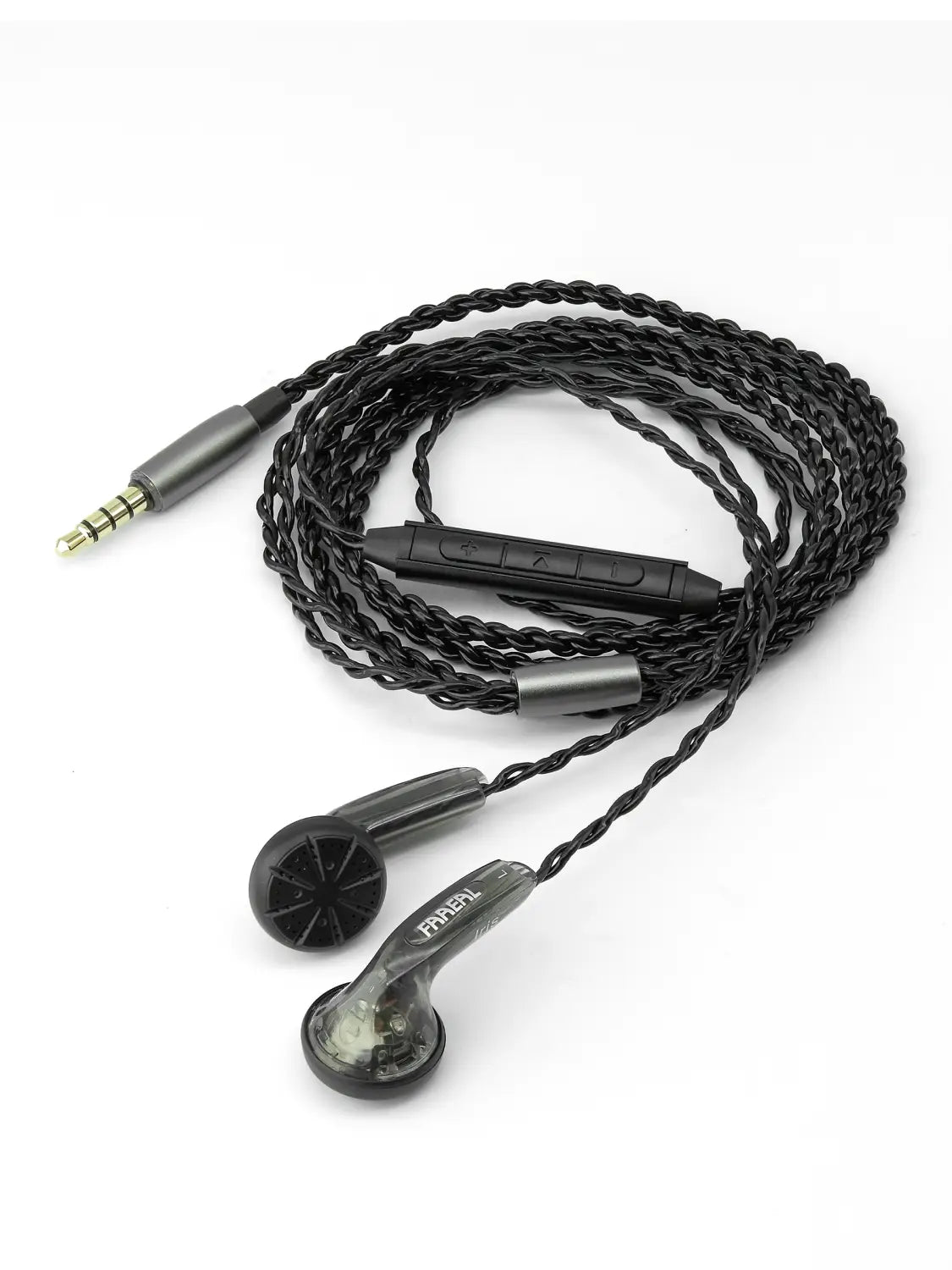 FAAEAL Earphones Iris 2.0 In Ear Earbuds 3.5mm Durable Wired Ear Buds Good Bass Music Headphones Running Sports Gaming Headsets