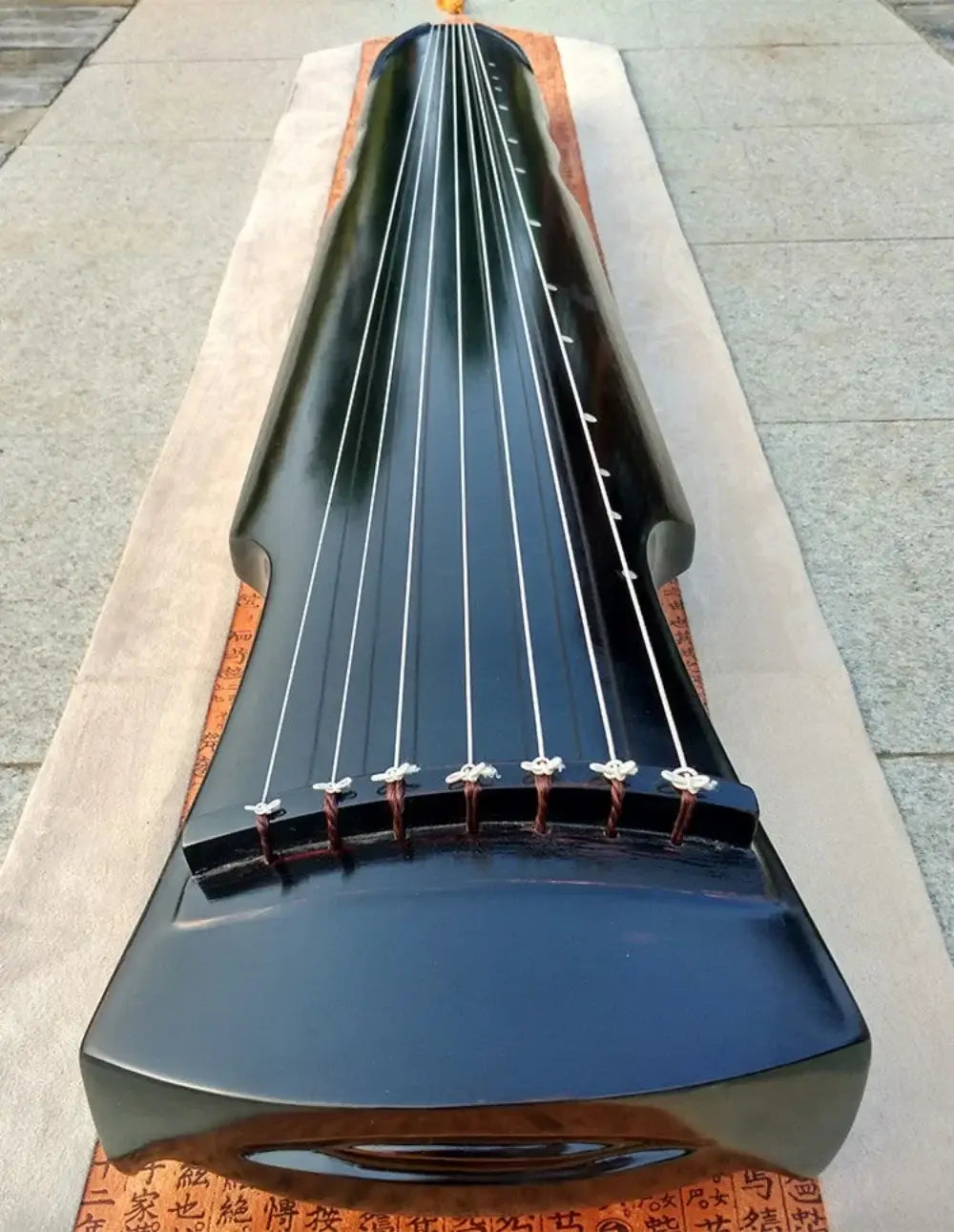 7 Strings Guqin Zither Handmade Guzheng Beginner Stringed Instruments with Accessories Chinese Traditional Musical Instruments