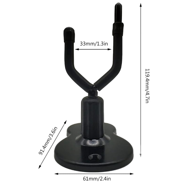 Violin & Violas Hanger Wall Mount for Home and Studio Music Rooms Decor Turn Your Instrument Into Art and Practice More