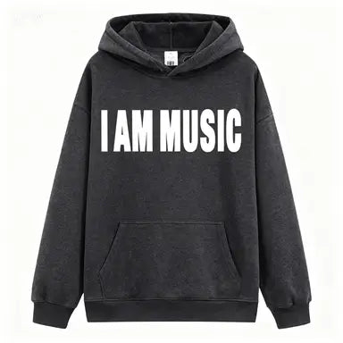 I AM Music Printed Hoodie The Same Style As Rapper Playboi Carti. Women’s Fashion Hip-hop Opium Oversized Pure Cotton Hoodie