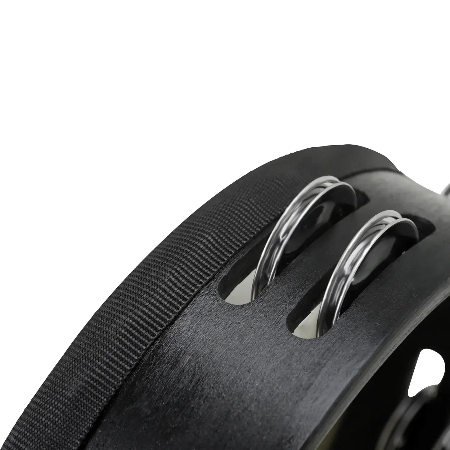 Orff Tambourine Double Row 8 Inch Hand Drum Children’s Gift Colorful Entertainment Comfort Safety Percussion Musical Instruments
