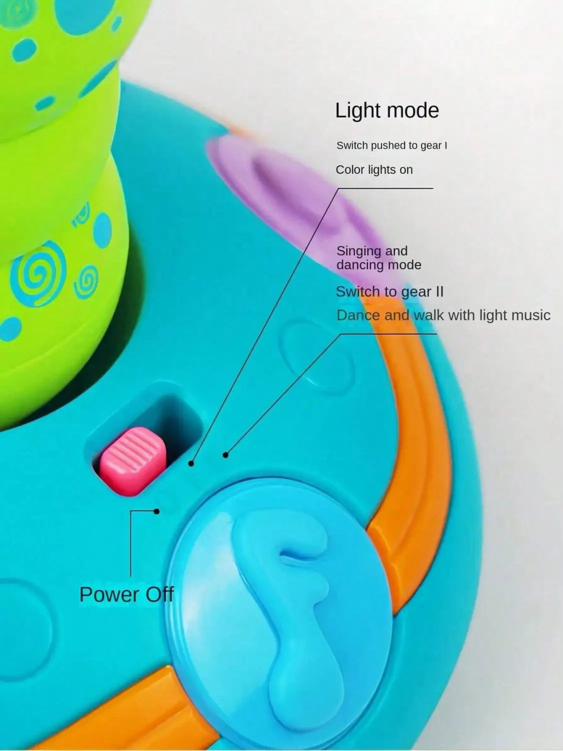 1pcs Children’s Electric Caterpillar Saxophone Toys,Dancing Saxophone Caterpillar,LED Light Caterpillar Saxophone Toy Wriggle Ca