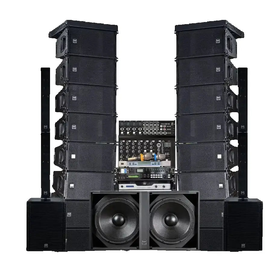 Line Arrays Speakers Passive Professional Sound Equipment Dj 12 Inches Sound System Full Setup