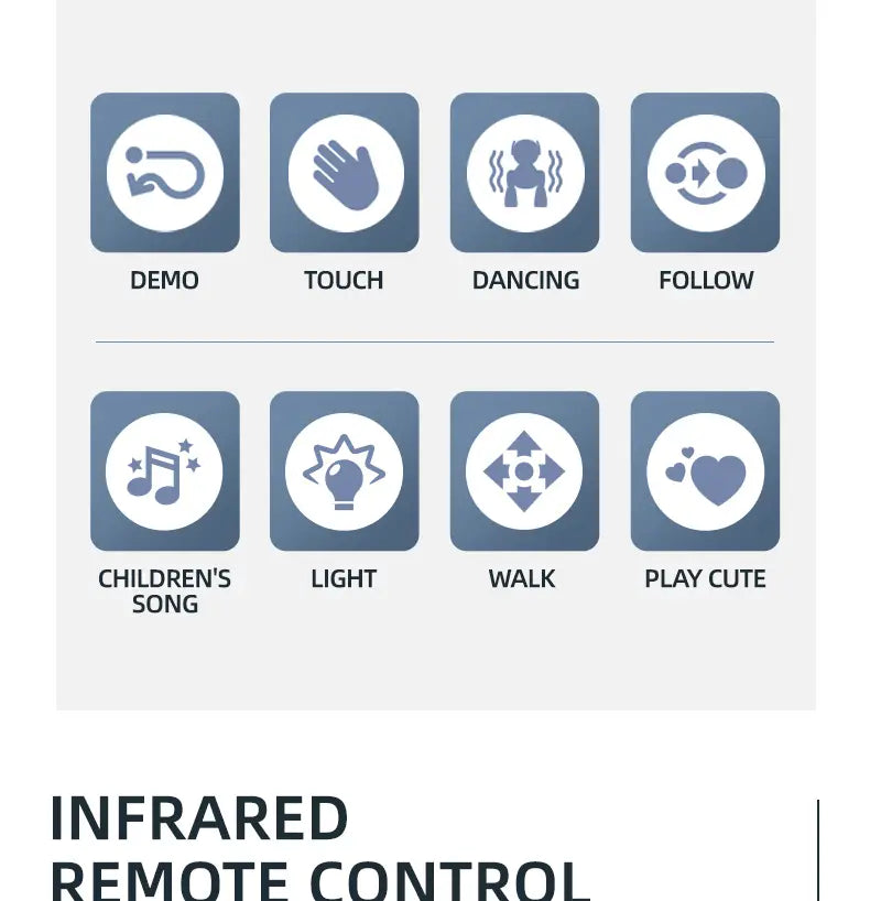 Intelligent Remote Control Robot Dog Electronic Stunt Voice Command Programmable Touch-sense Music Song Children’s Toys for Boys