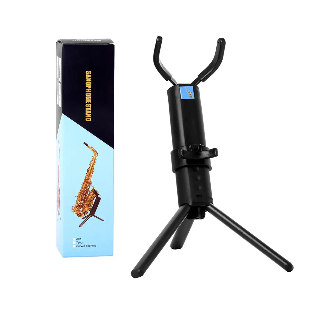 Alto Saxophone Stand Portable Foldable Sax Stand Metal Legs Tripod Professional Woodwind Musical Instrument Parts & Accessories
