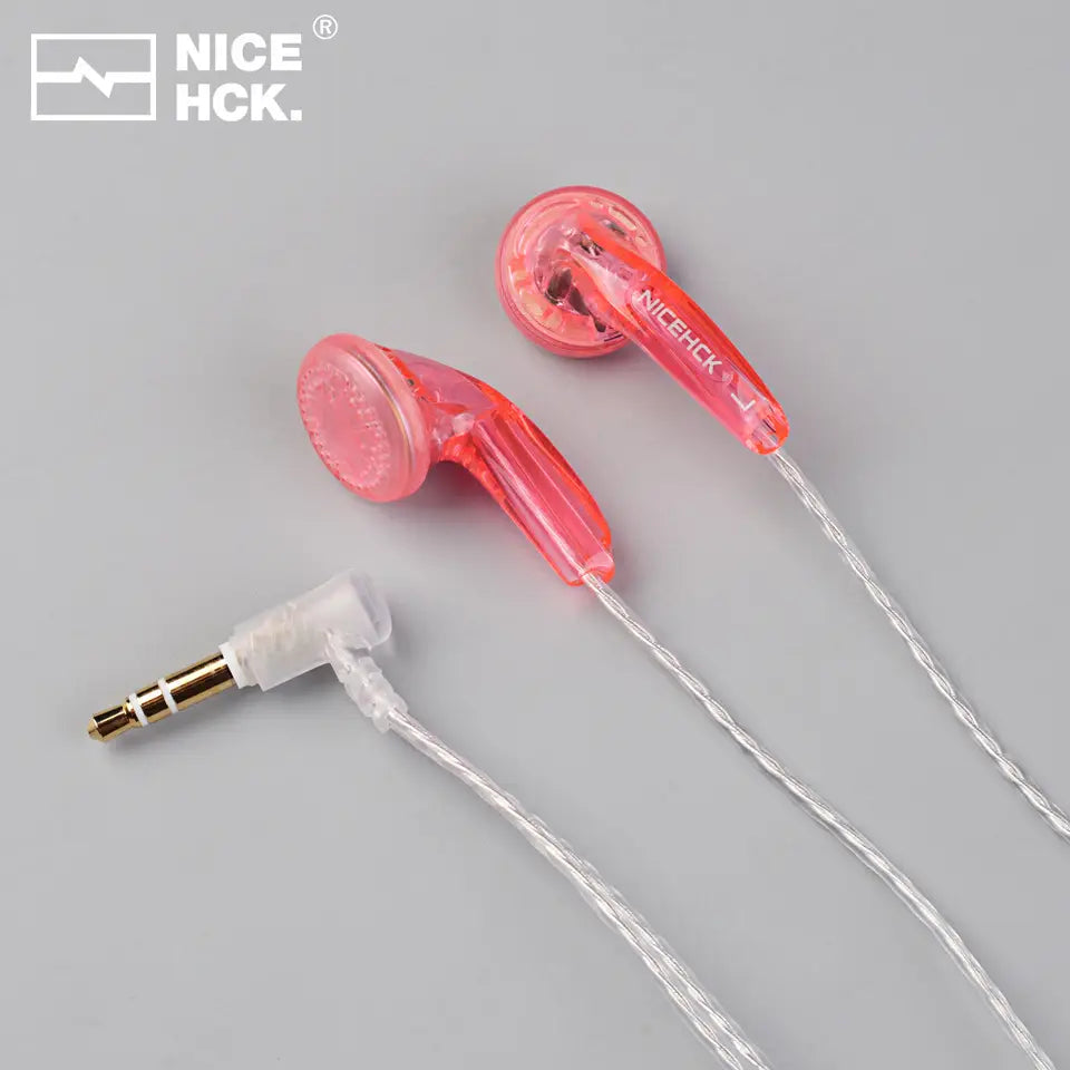 NiceHCK YD30 UV Varnish Surface 3.5mm HIFI Music Wired Earbud 15.4mm Dynamic HD Microphone Earphone for Gaming Meeting Vido EB2S