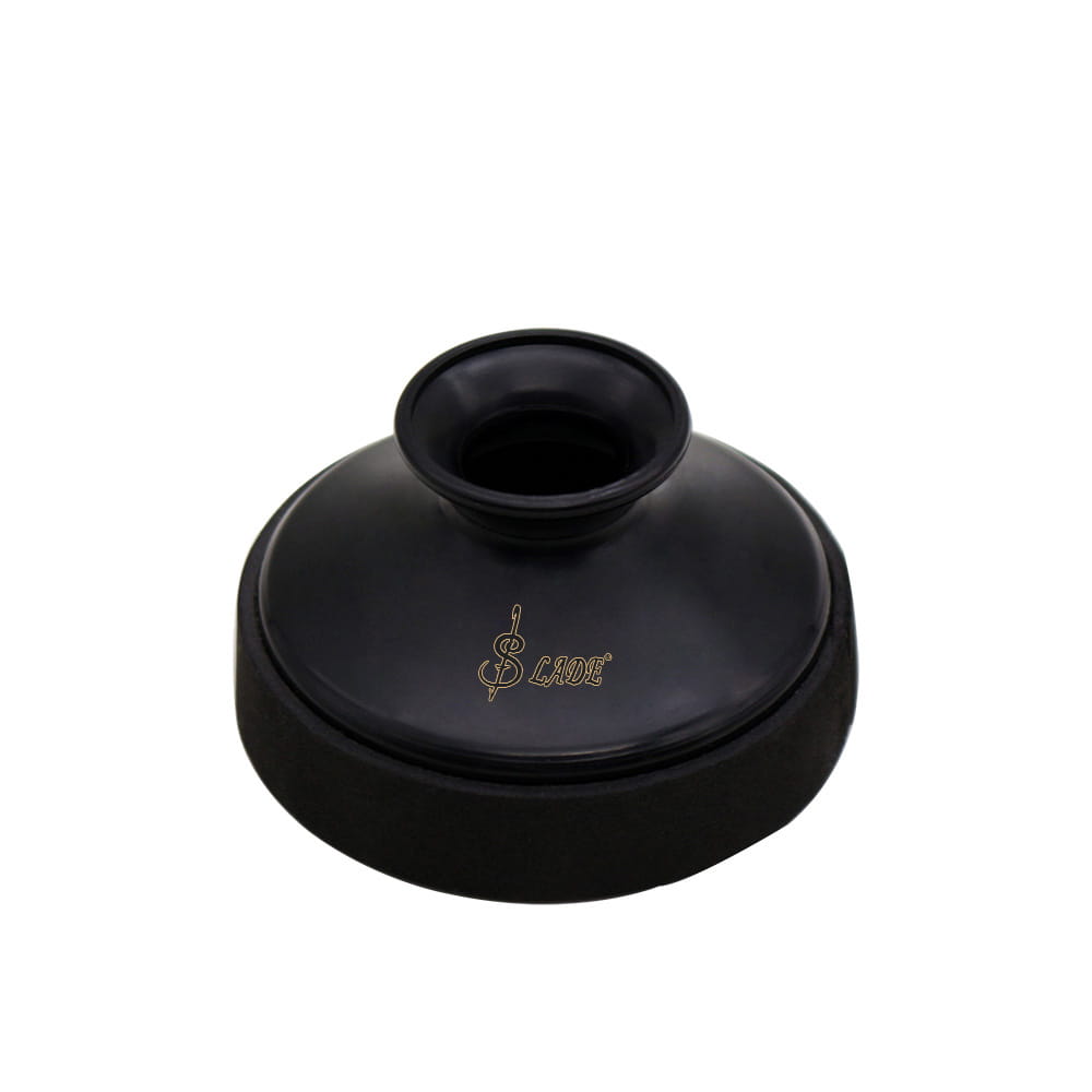 Alto Saxophone Silencer High Quality Woodwind Musical Instrument Accessories Round Light-Weight ABS Mute Dampener for Alto Sax