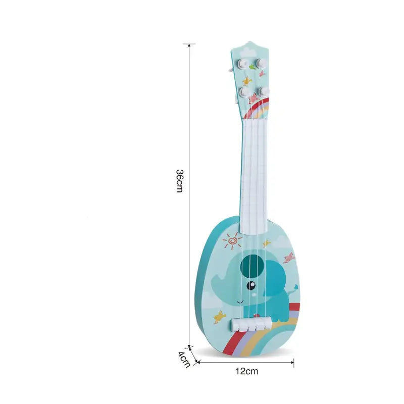 1pc 14-inch Children’s Ukulele Guitar Mini Guitar Children’s Musical Instrument Educational Toy Christmas&Thanksgiving Gifts