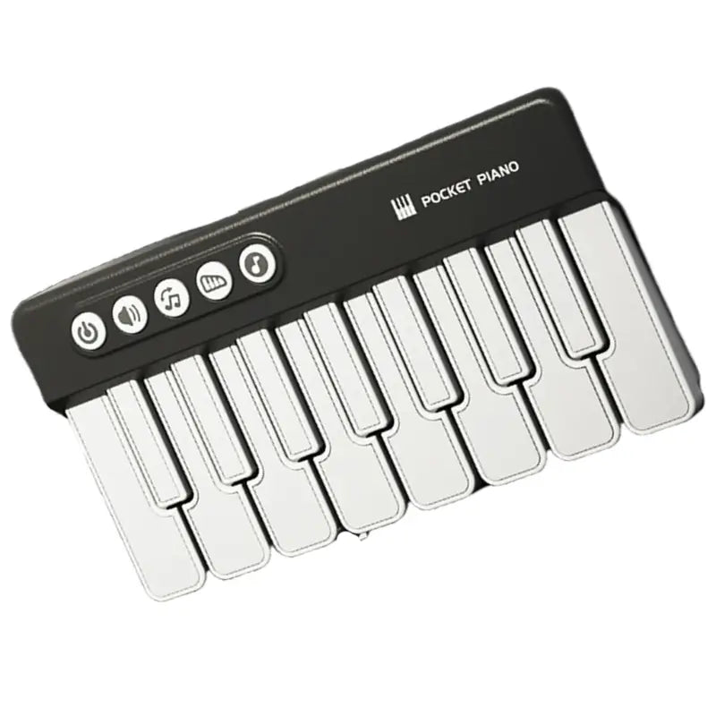 Musical Learning Toy Piano for Portable Design Enhances Creativity While Building Basic Music Knowledge with ABS Texture