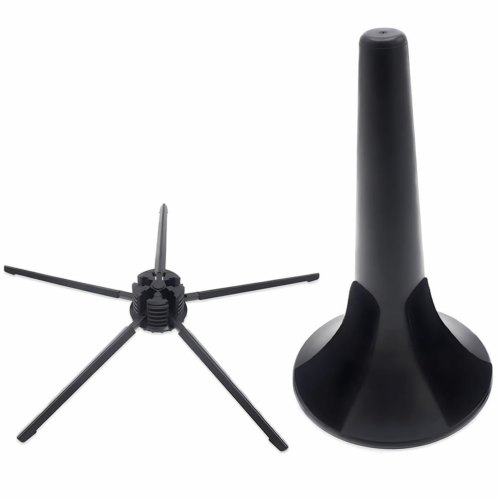 5 Legs Foldable Trumpet Stand Waterproof Portable Placement Rack Trumpet Black Bracket Woodwind Musical Instrument Accessories