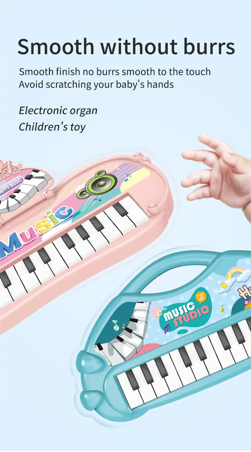 13 Keys Piano Musical Toy Sound Keyborad Electic Music Instrument Developmental Early Educational Toys For Kids Children Gifts
