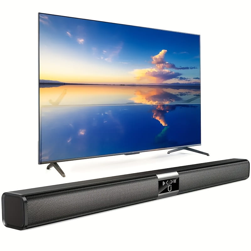 Soundbar Cinema Soundbar Hifi Wireless Bluetooth Speaker Home Theater Tv Computer Echo Wall Wall-Mounted Stereo Surround Sound Fm Radio