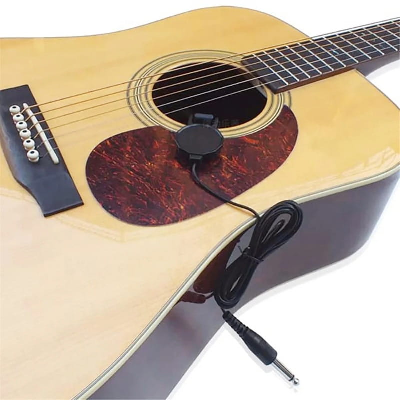 Length 3M Audio Jack Clip on Pickup for Acoustic Guitar\Mandolin\Bouzouki\Violin\Banjo\Ukulele Sound Pickup Transducer Guitars