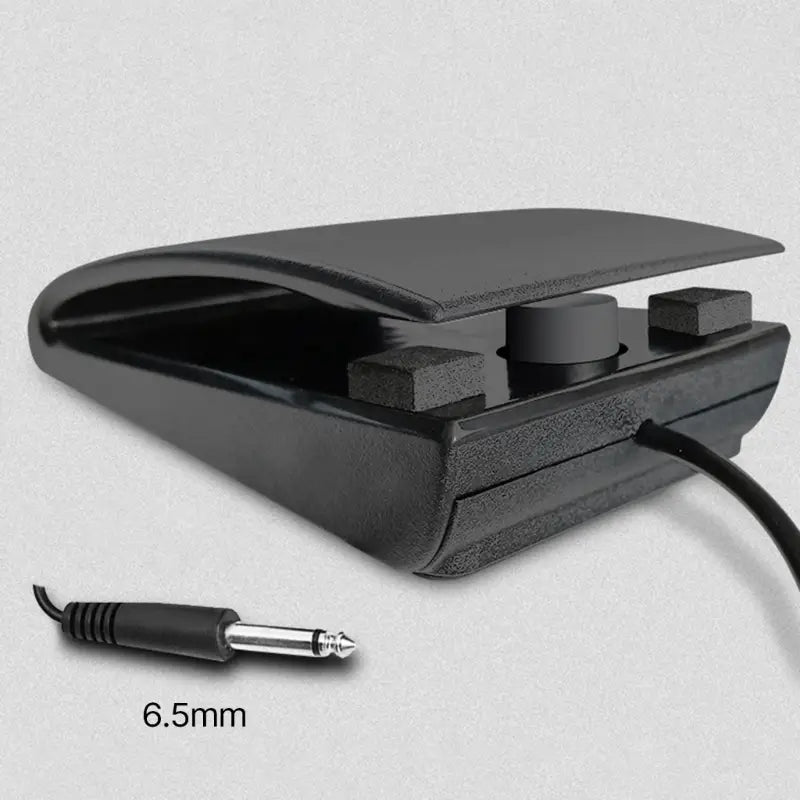 Durable Sustain Pedal Single Foot Switchs for MIDI Keyboards and Drum Machines Accessory Elevates Your Music Experience