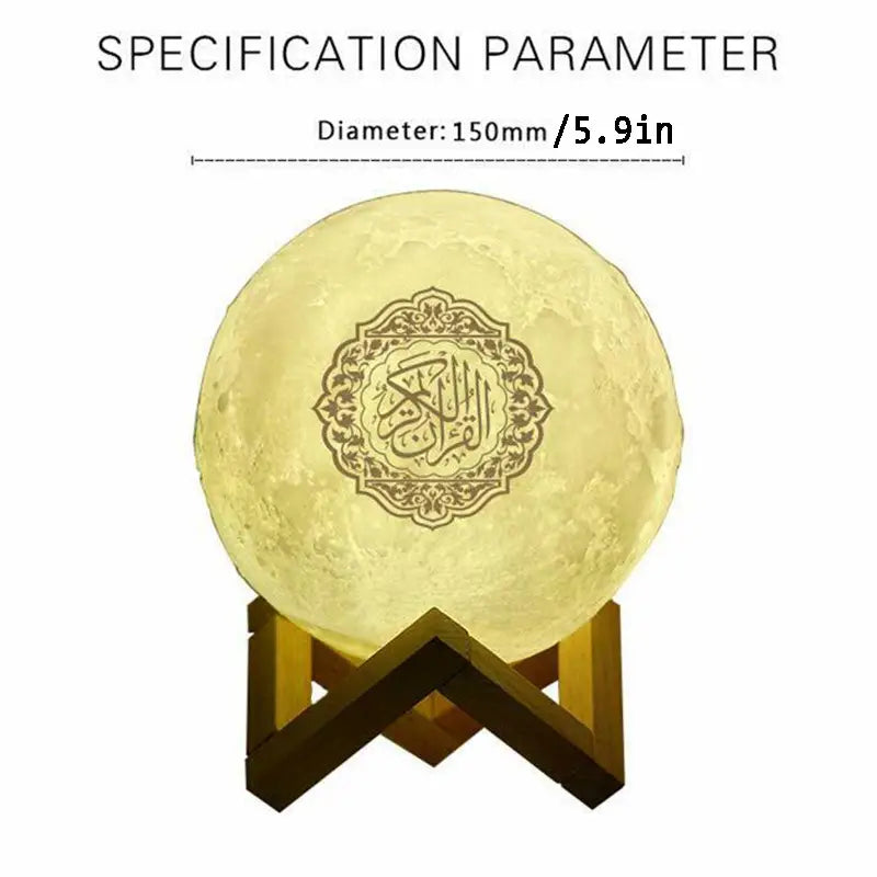 Bright Quran Azan Muslim Koran Bluetooth Speaker Portable Night Light Holy Lamp Sound Box Music Wireless Caixa De Som Bocina Mp3