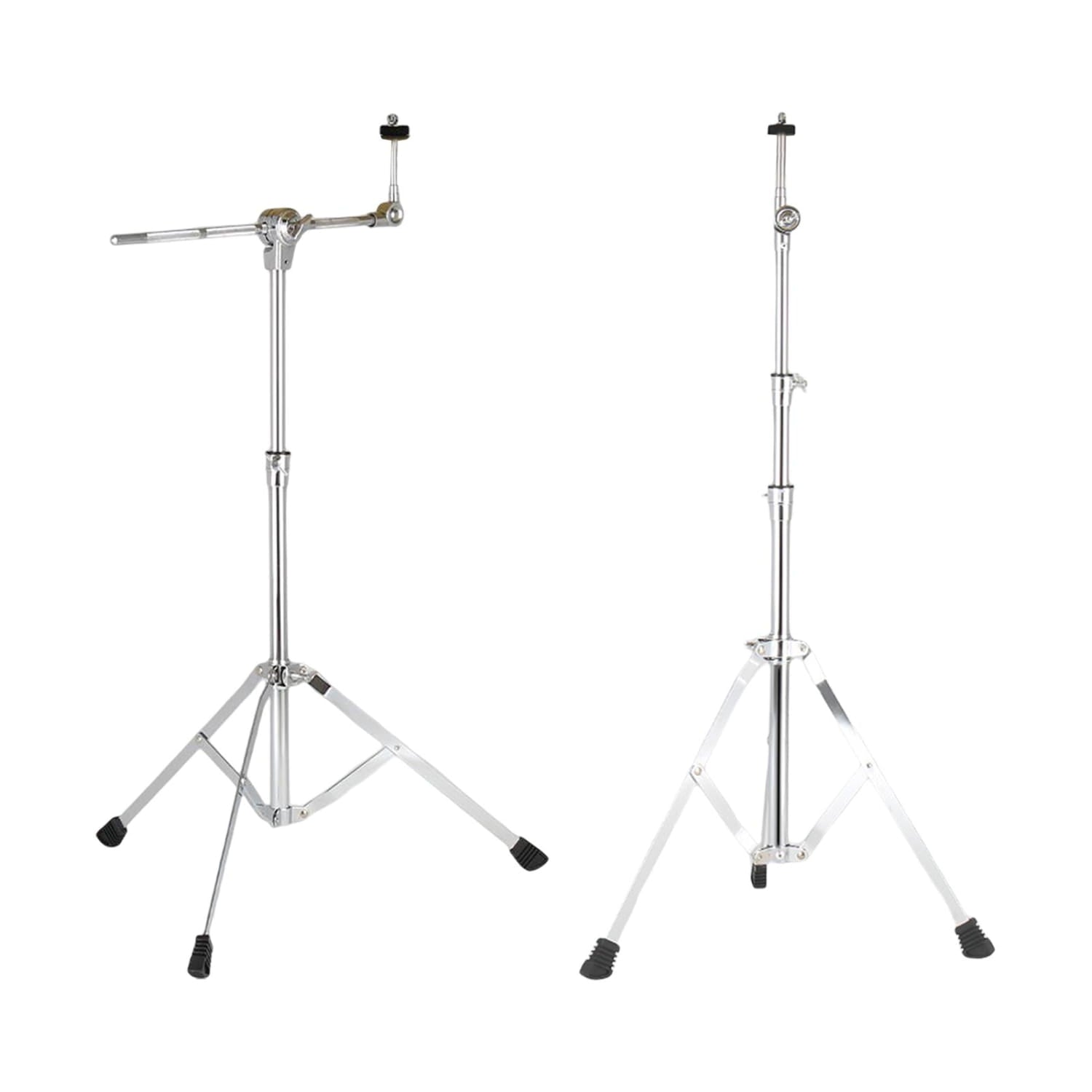 Hi Hat Stand Tripod Legs Anti Skid Adjustable Height Musical Instrument Lightweight Sturdy Folding Bracket Drum Cymbal Pedal