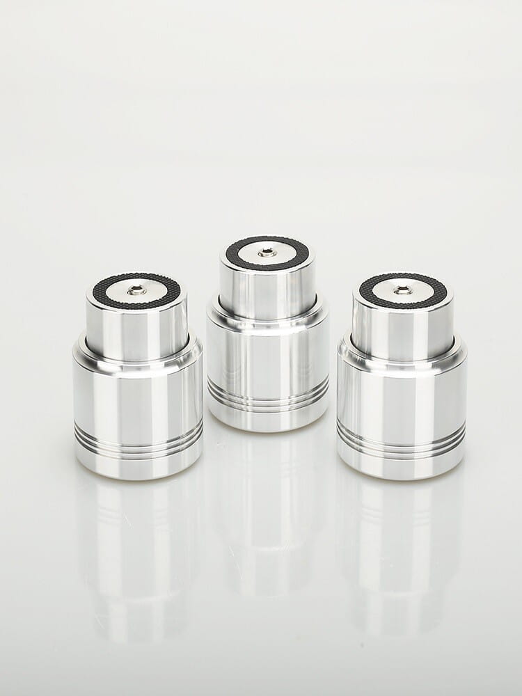 Aluminum Alloy Maglev Float Speaker Stand Spikes Discs Base Foot Support for Amplifier Turntable CD Player Computer DAC