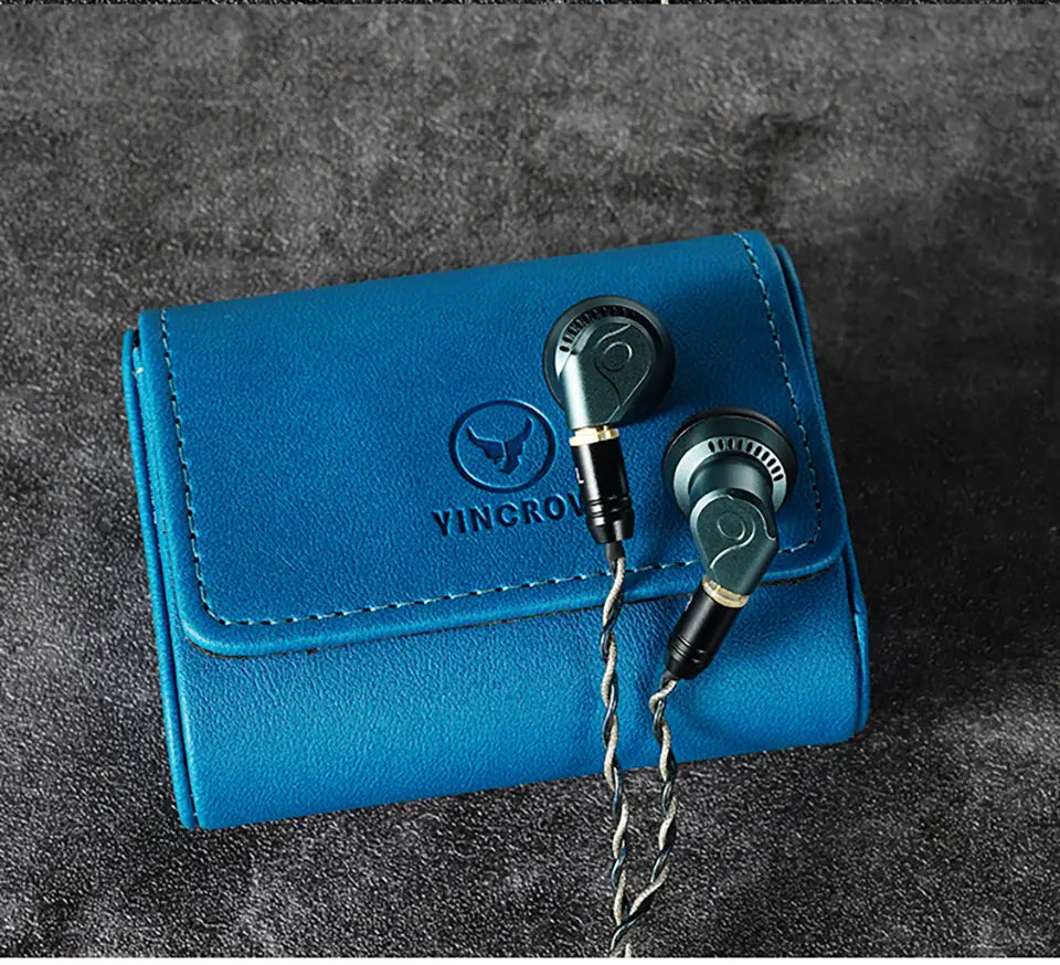 Yincrow Rhino 3.5/4.4mm HIFI Audiophile Flat-Head Earbud 14.6mm Topclass Dynamic Driver Music Earphone Detachable MMCX Cable IEM