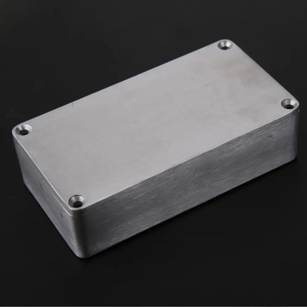1590B Effects Pedal Enclosure with Screws Aluminum Guitar Effect Cases Holder Replacement Durable Musical Instrument Kit