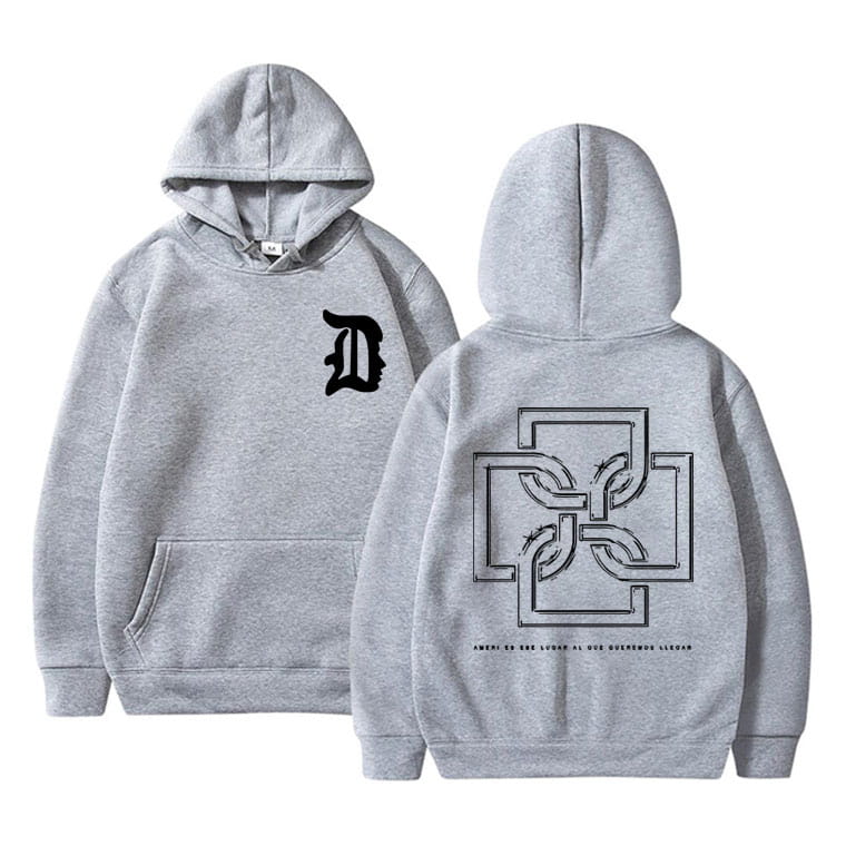 Rapper Duki Merch Hoodie Unisex Casual Fleece Cotton Pullover Male Trend Hoodies Men Women Fashion Hip Hop Oversized Streetwear
