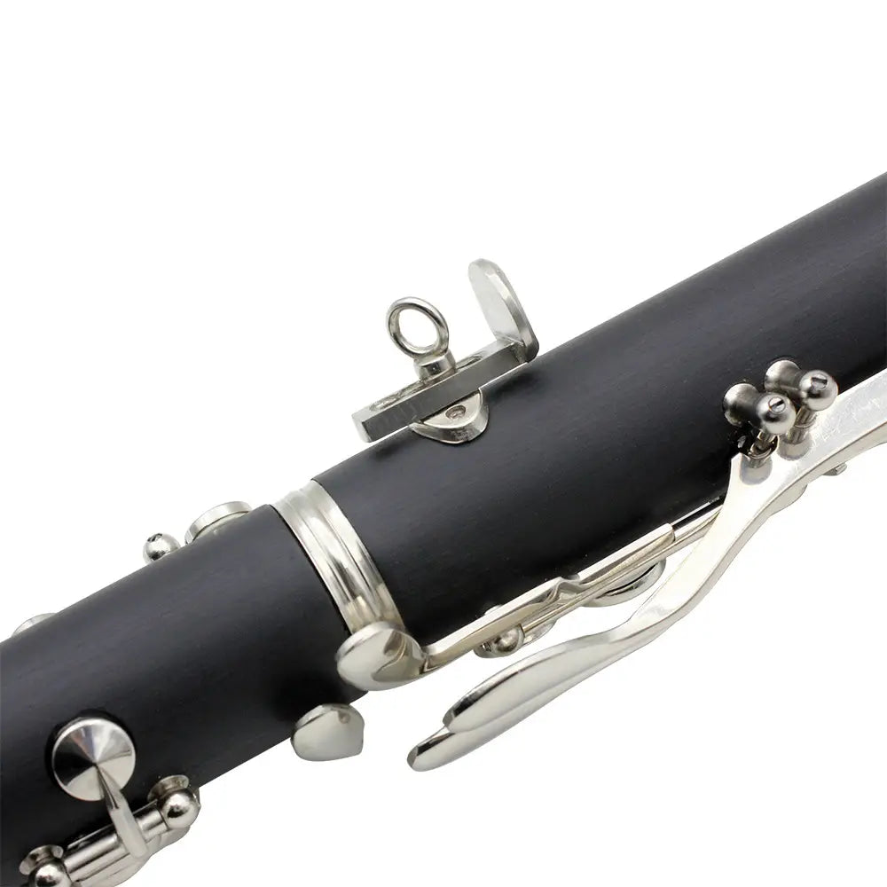 SLADE Bb Clarinet 17 Keys Bakelite Wooden Clarinet Professional Woodwind Instrument With Box Reed Musical Instrument Parts