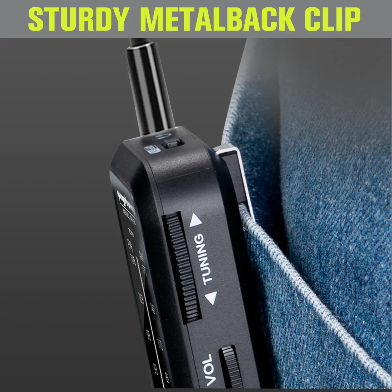 FM/AM Mini Radio | Portable Compact Multi-band 3.5mm Headphone Jack Built-in Speaker Loud Sound For Home/Outdoor/Travel