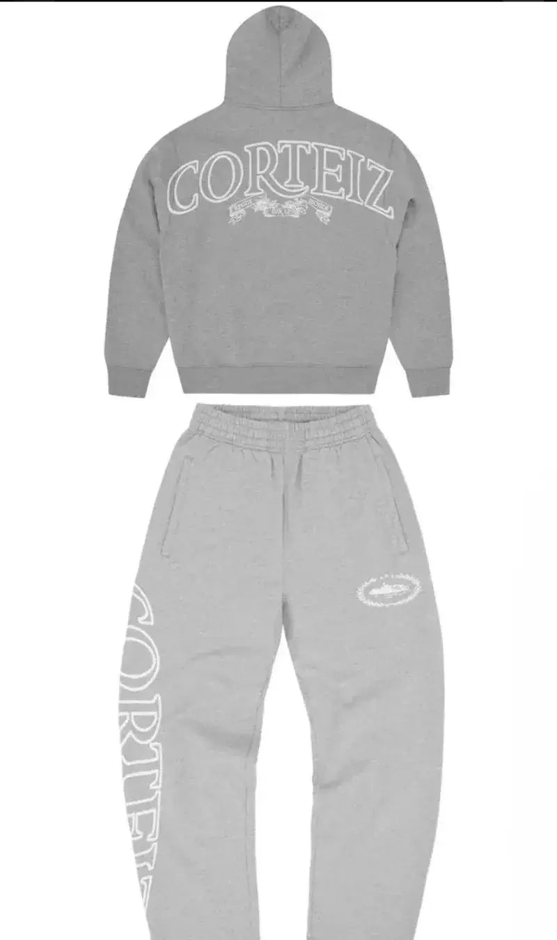 2025 Harajuku Hip Hop Classic Street Zipper Casual Men Suit Y2K Men’s Fashion Women Retro Hoodies Couple Sweatshirts Sweatpants