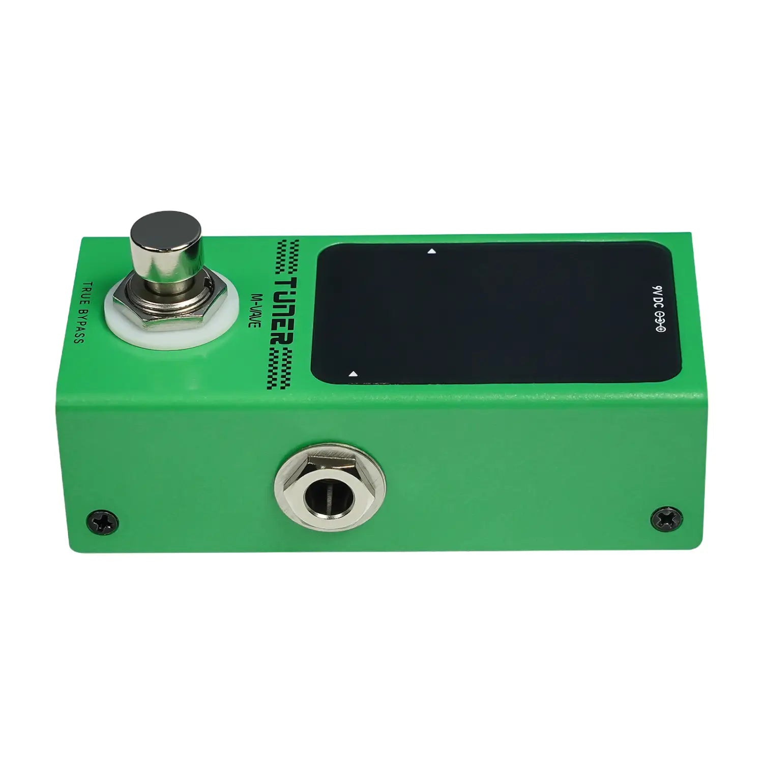 M-VAVE Guitar Effects Pedal Tuner with True-Bypass High Precision Tuning System HD Display Auto Mute Output Guitar Accessories