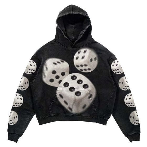 New Rock American Style Sweatshirts for Men Loose Hip Hop Y2k Clothes Korean Harajuku Fashion Simple Man Hoodies Novelty