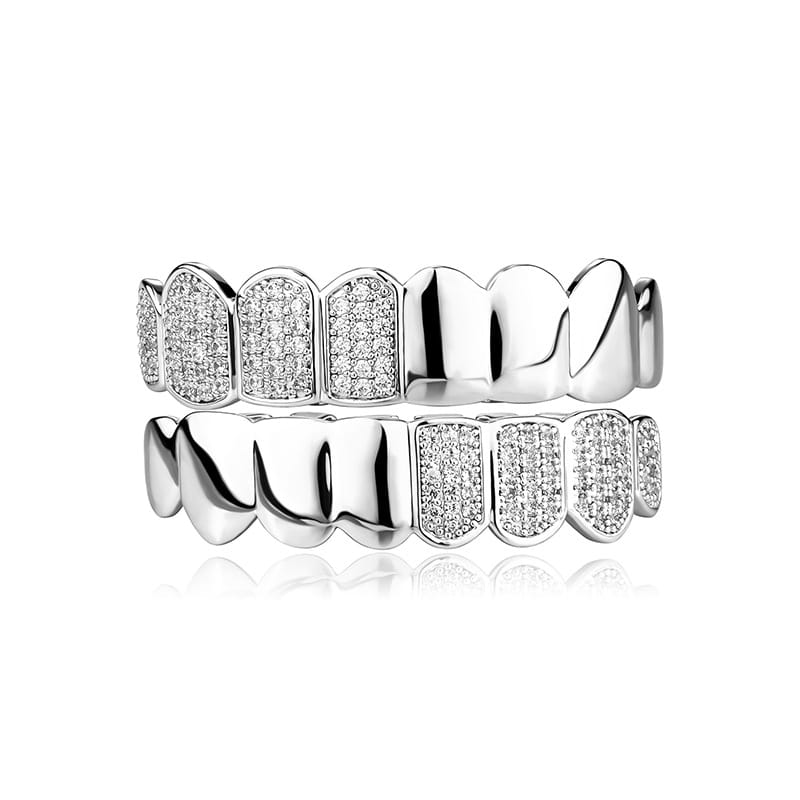 High-end New Exquisite Halloween High Quality Hip-Hop Suitable Both Men Women Versatile Hollow-Out Punk Rapper Party Gift Grillz