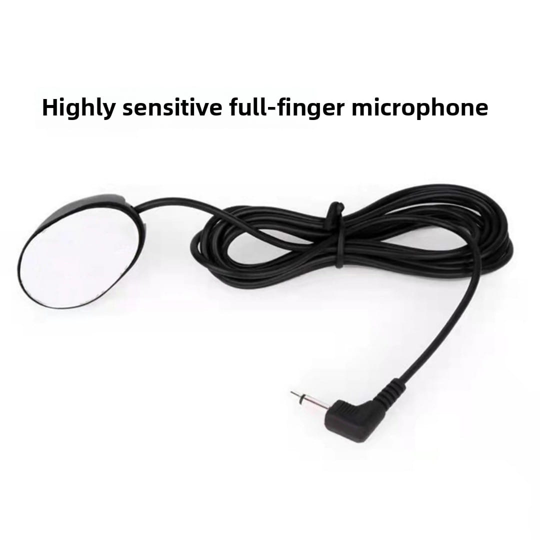 Mini Car Microphone 3.5mm Wired microphone for car stereo Audio hands-free Mic For DVD Radio Player Paste Type mini microfono
