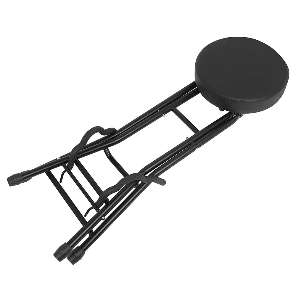 Foldable Guitar Stand Holder And Guitar Seat with Padded Cushion for Acoustic Electric Guitar Bass Guitar Parts & Accessories