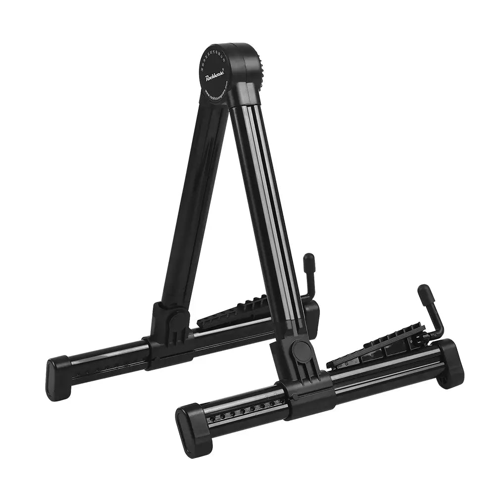 Professional Electric Guitar Stand Universal Folding Electric Acoustic Bass Stand A-Frame Musical Rack Holder Guitar Accessories