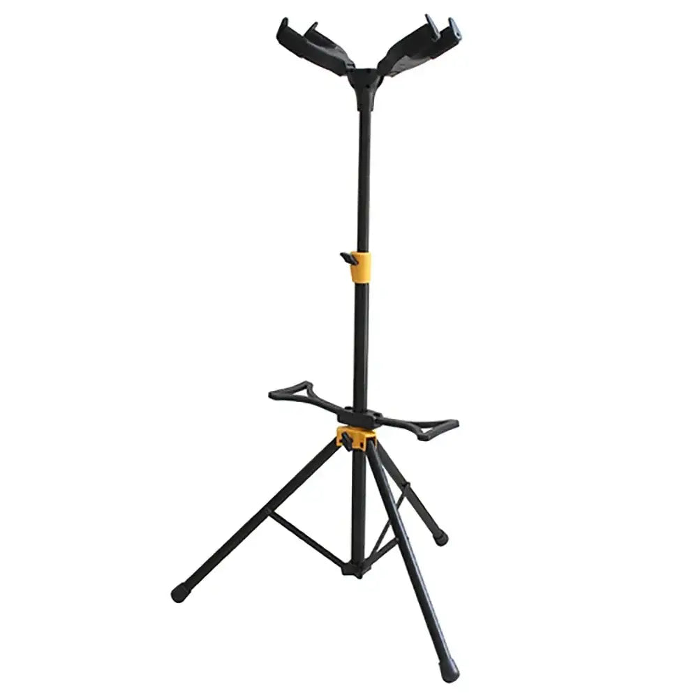 Flanger Guitar Stand FL-08D Dual Head Metal Upright Bracket for Guitar Bass Violin Ukulele Banj Parts & Accessories
