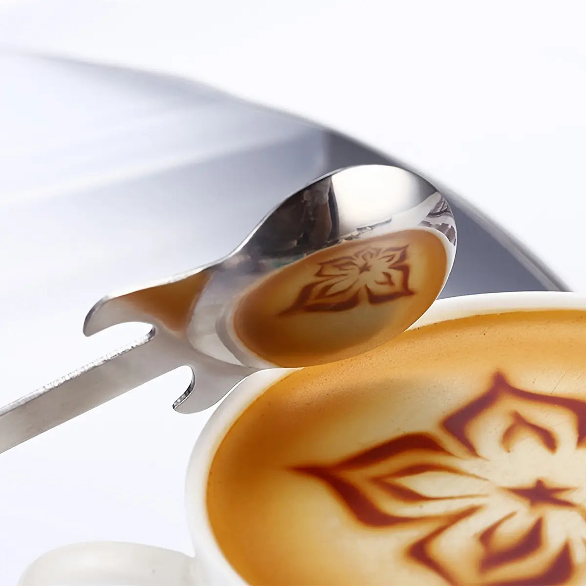3PCS Stainless Steel Guitar Coffee Teaspoons Creative Cute and Easy To Clean Musical Coffee Sugar Spoon Milk Tea Shop Use Spoons