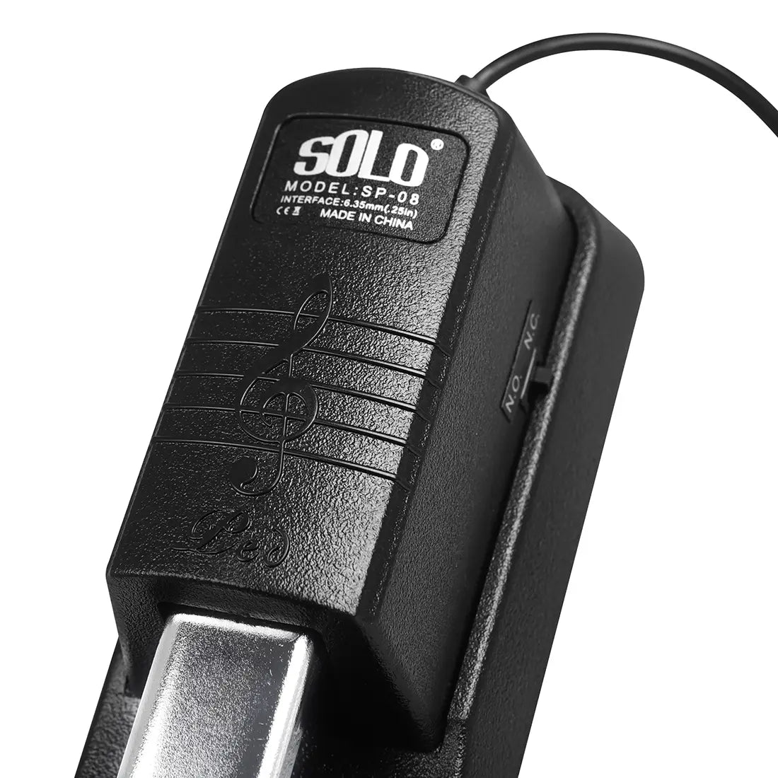 SOLO Piano Sustain Pedal Keyboard Delay Damper Pedal 6.35mm Plug Suitable For MIDI Keyboards Electronic Piano Accessories