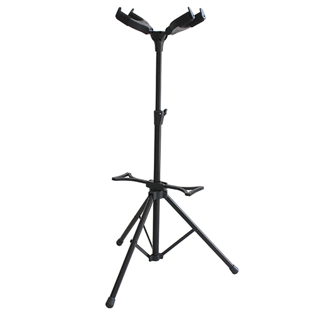 Flanger FL-08D Guitar Stand Dual Head Metal Upright Stand for Electric Guitar Bass Violin Banjo Mandolin Guitar Accessories
