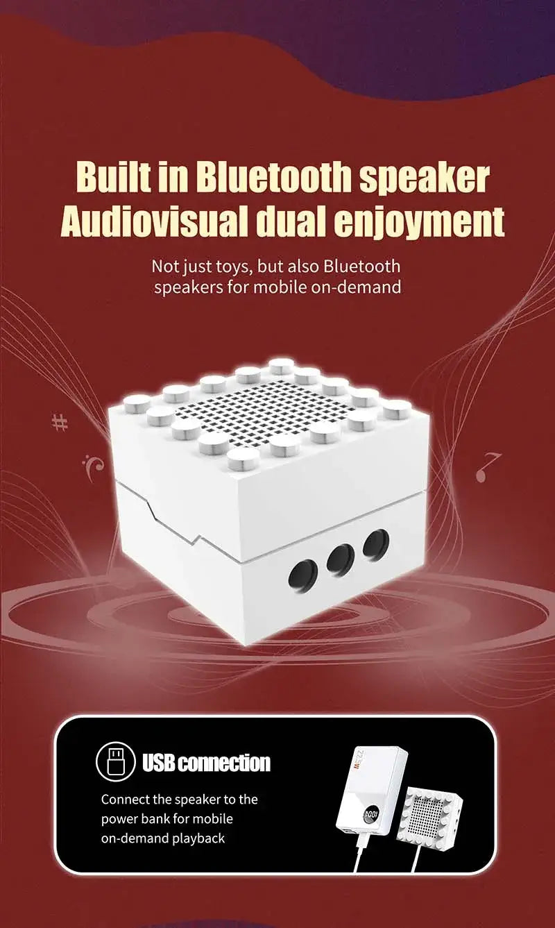 Artist Guitar APP Control Building Blocks Bricks Technical With Bluetooth Audio USB Gift Music Playback Adult Toys Festival Gift
