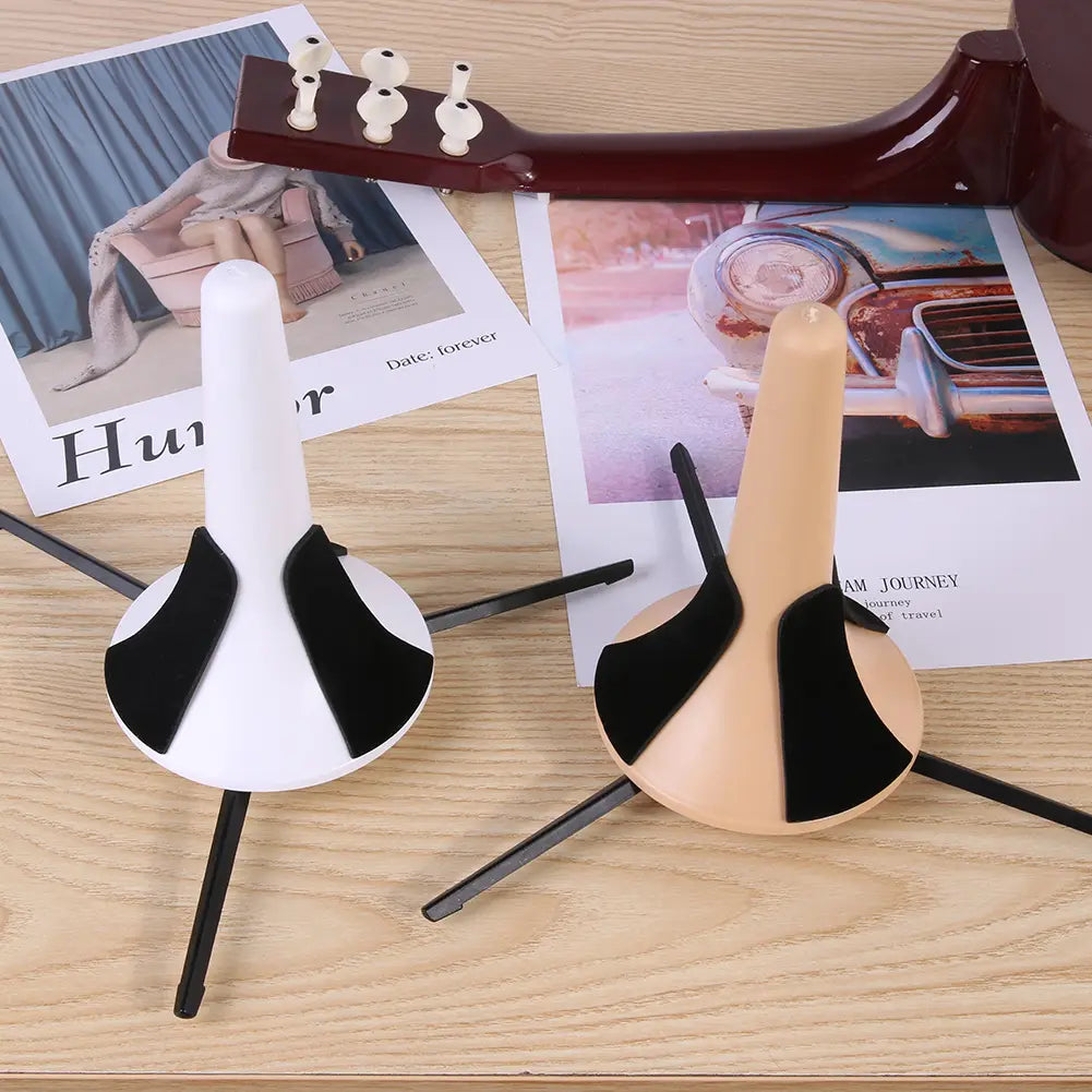 Universal Foldable Portable Trumpet Stand Folding Lightweight Tripod Stringed Instrument Musical Rack Holder Trumpet Accessories