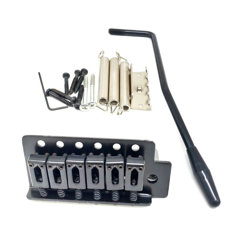 6 Strings Guitar Bridge Saddle Tailpiece For Electric Guitar Standard Tremolo Bridge Set Musical Instrument Accessories