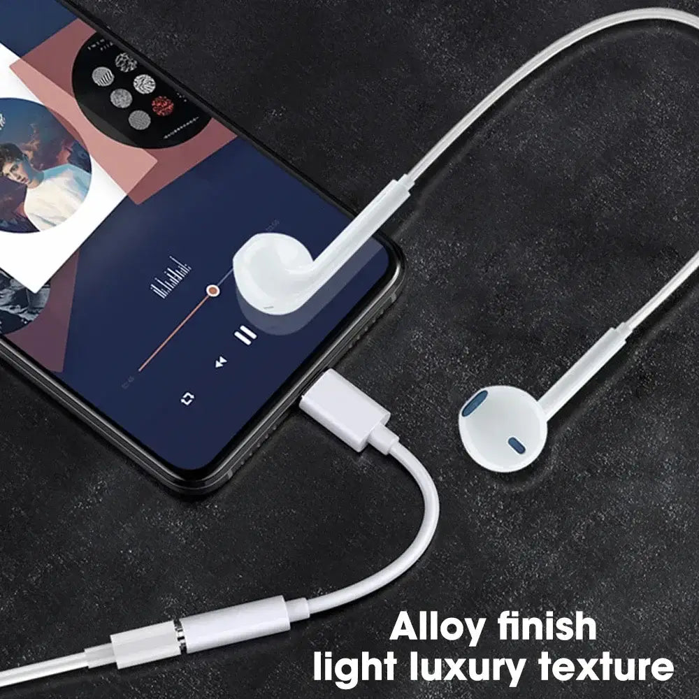 For IPhone 17 16 15 Plus Pro Max HiFi USB Type C To 3.5 Jack Earphone Adapter Type-C 3 5mm Audio Cable Converter