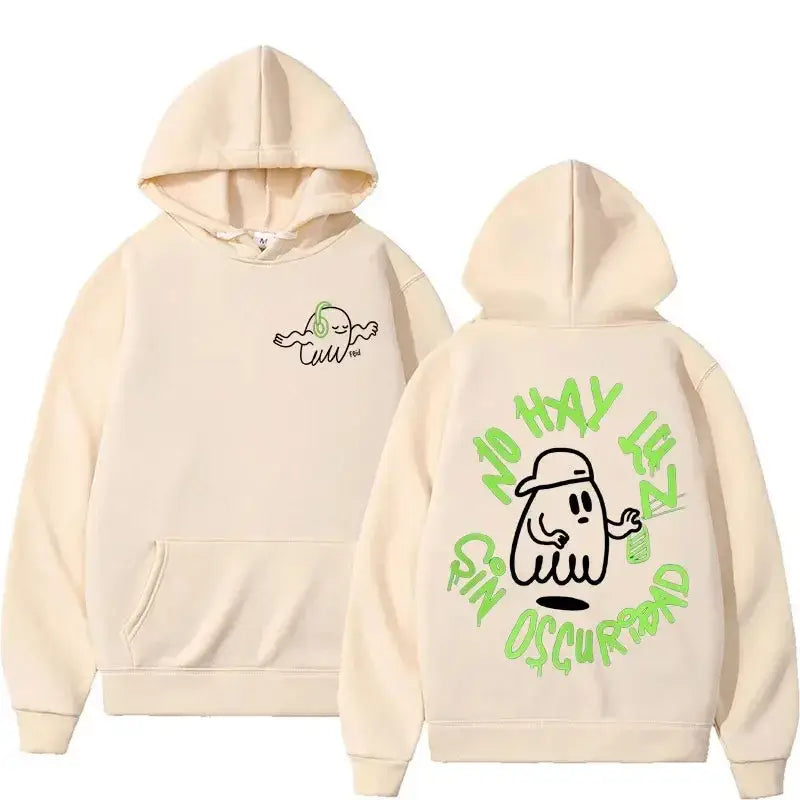Rapper Feid Ferxxo Mor No Le TemasLa Trendy Graphic Hoodie Hip Hop Pullover Tops Man Sweatshirt Loose Classic Simple Long Sleeve