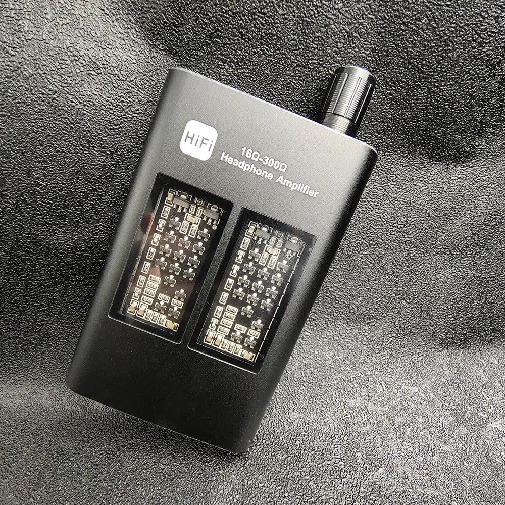 Headphone Amplifier 3.5mm Jack Aux Portable Phone Music Player Earphone Adjustable Audio Amp HiFi Headphone Earphone Amplifier