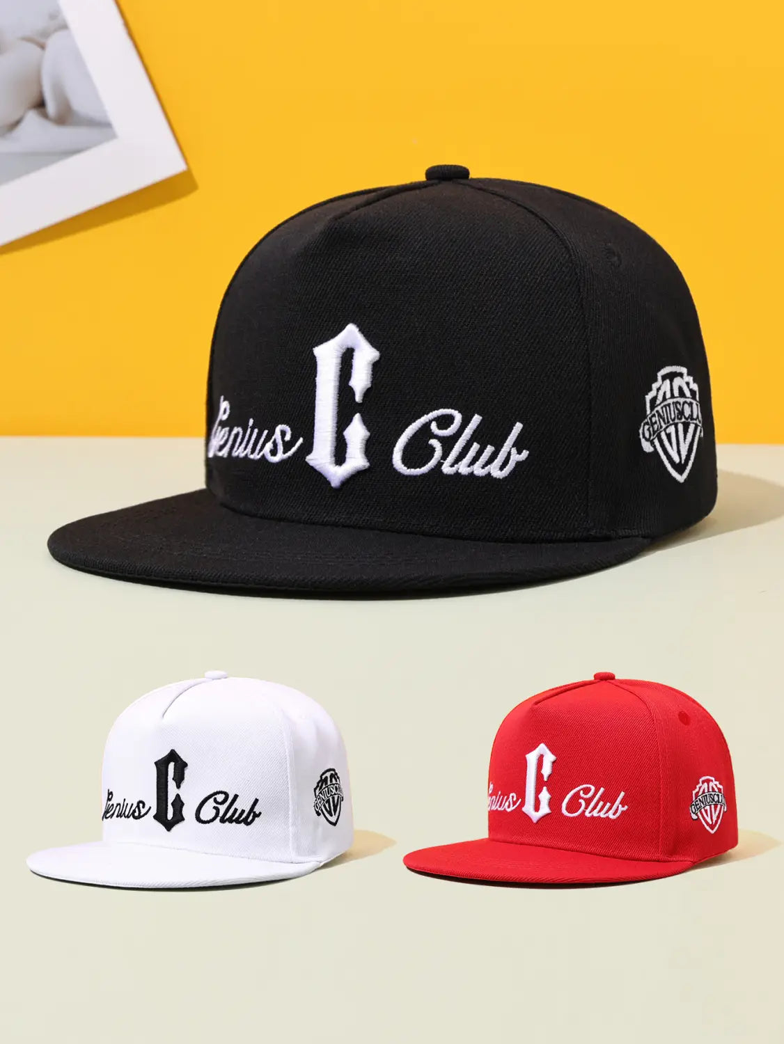 Hip hop baseball cap trendy flat eave duckbill cap street casual embroidered hip-hop cap suitable for outdoor shading