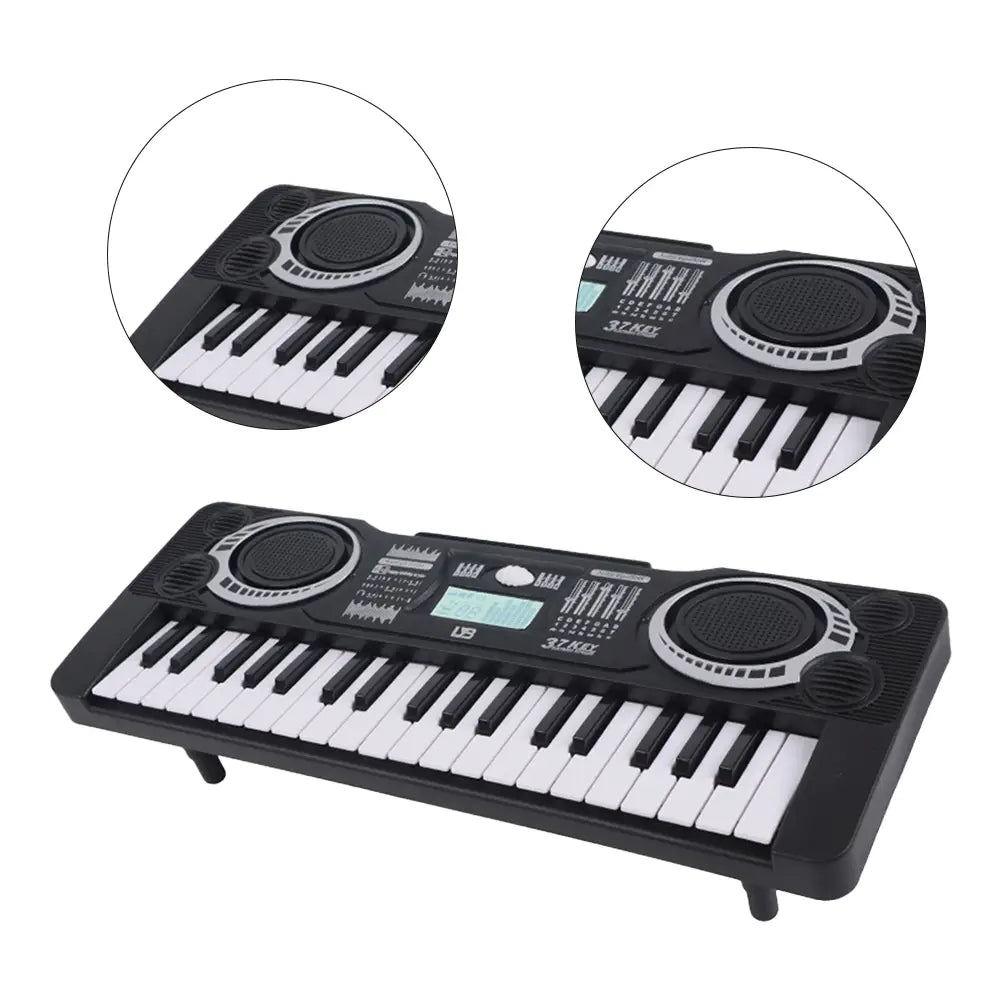 37-key Children’s Electronic Piano Keyboard Portable Educational Toy Musical Instrument Organ Children’s Christmas Birthday Gift