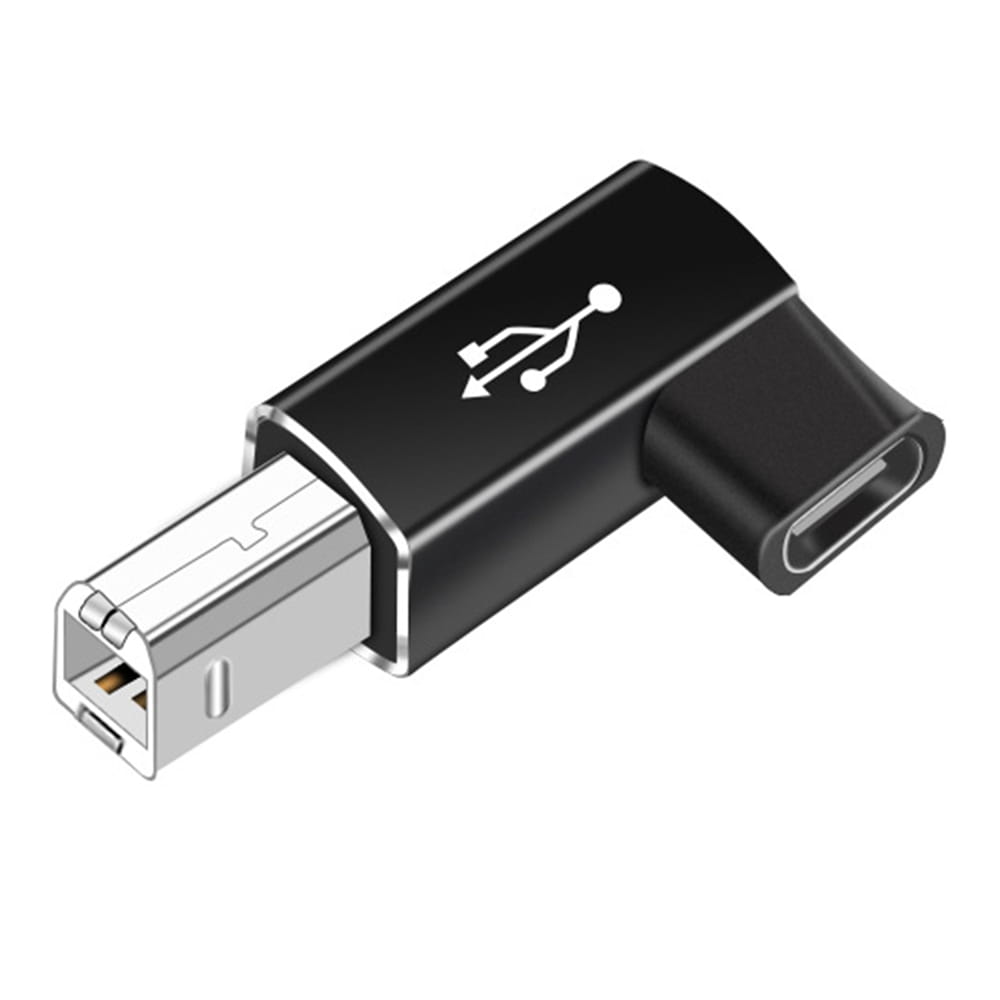 NNBILI USB B Male to USB Type C Female Adapter for Scanner Printer Converter USB Transfer for Printer MIDI Controller Keyboard
